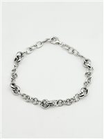 Bracelet Artigianale Woman in White Gold BROR-29-253